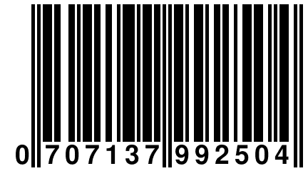 0 707137 992504