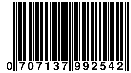 0 707137 992542