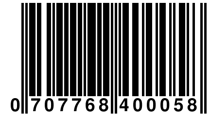 0 707768 400058