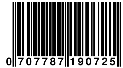 0 707787 190725