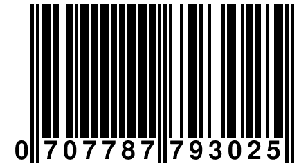 0 707787 793025