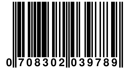 0 708302 039789