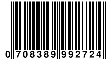 0 708389 992724