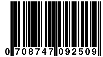 0 708747 092509