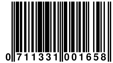 0 711331 001658