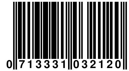 0 713331 032120