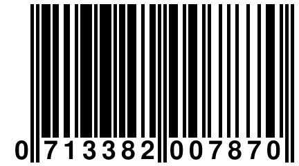 0 713382 007870