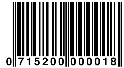 0 715200 000018