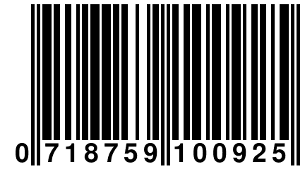 0 718759 100925