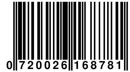 0 720026 168781