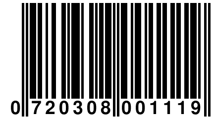 0 720308 001119