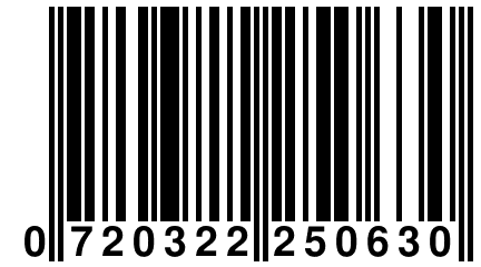 0 720322 250630