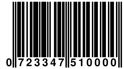 0 723347 510000