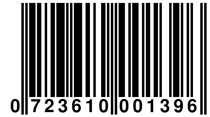 0 723610 001396