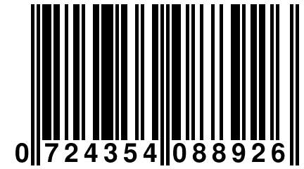 0 724354 088926