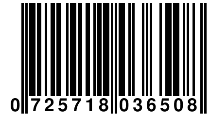 0 725718 036508