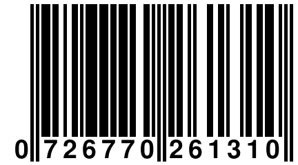 0 726770 261310