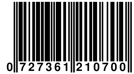 0 727361 210700