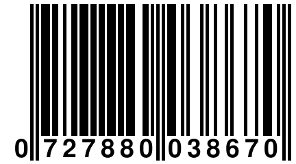 0 727880 038670