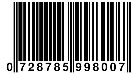 0 728785 998007