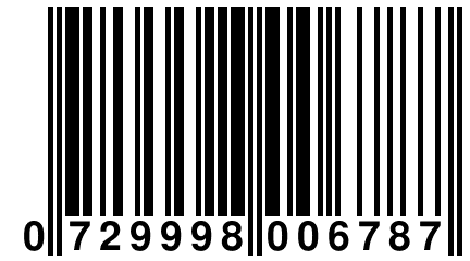 0 729998 006787