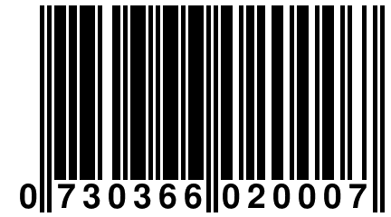 0 730366 020007