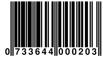 0 733644 000203