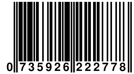 0 735926 222778