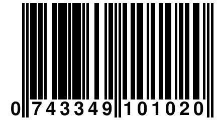 0 743349 101020