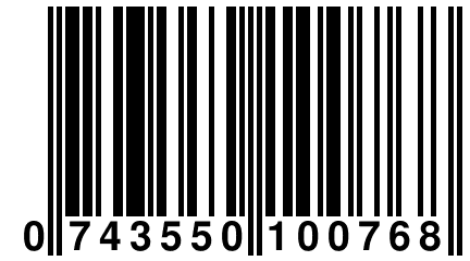 0 743550 100768