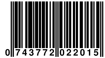 0 743772 022015