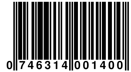 0 746314 001400