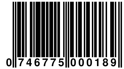 0 746775 000189