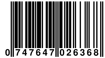 0 747647 026368