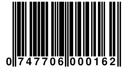 0 747706 000162