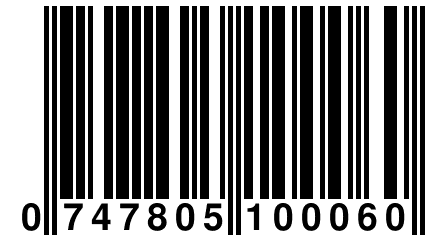 0 747805 100060