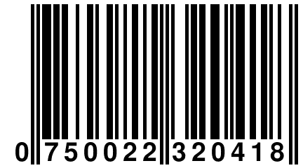 0 750022 320418