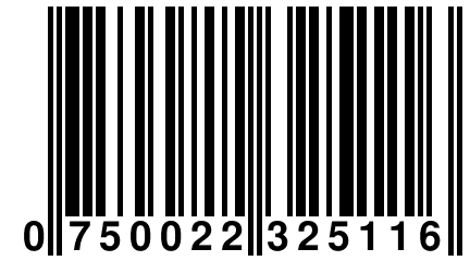 0 750022 325116