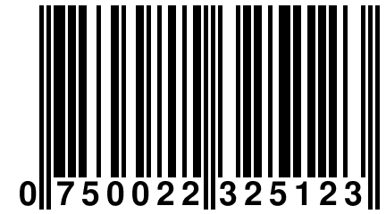 0 750022 325123