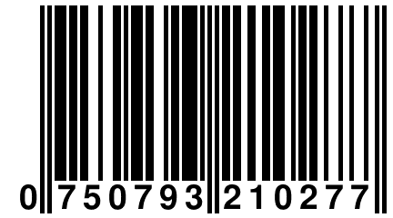 0 750793 210277