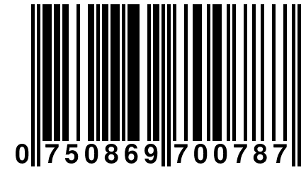 0 750869 700787