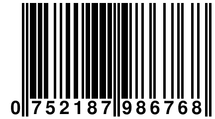 0 752187 986768