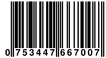 0 753447 667007