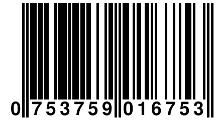 0 753759 016753