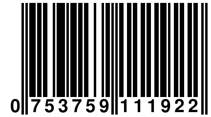 0 753759 111922