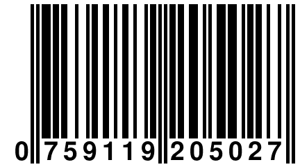 0 759119 205027