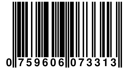 0 759606 073313