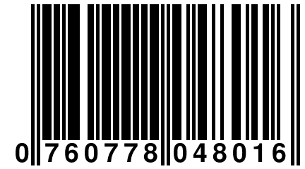 0 760778 048016