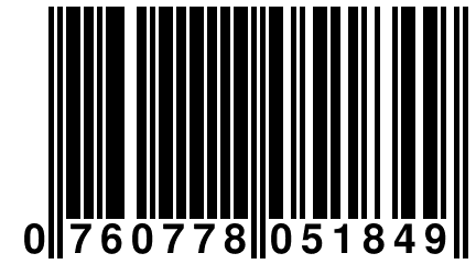 0 760778 051849