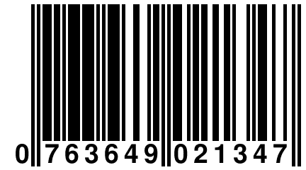 0 763649 021347